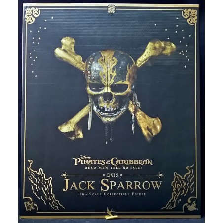 PIRATES OF THE CARIBBEAN MOVIE MASTERPIECE DX JACK SPARROW DX15 HOT TOYS