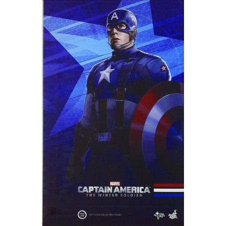 MARVEL Movie Masterpiece - Captain America Figure GOLDEN AGE VERSION MMS240 HOT TOYS