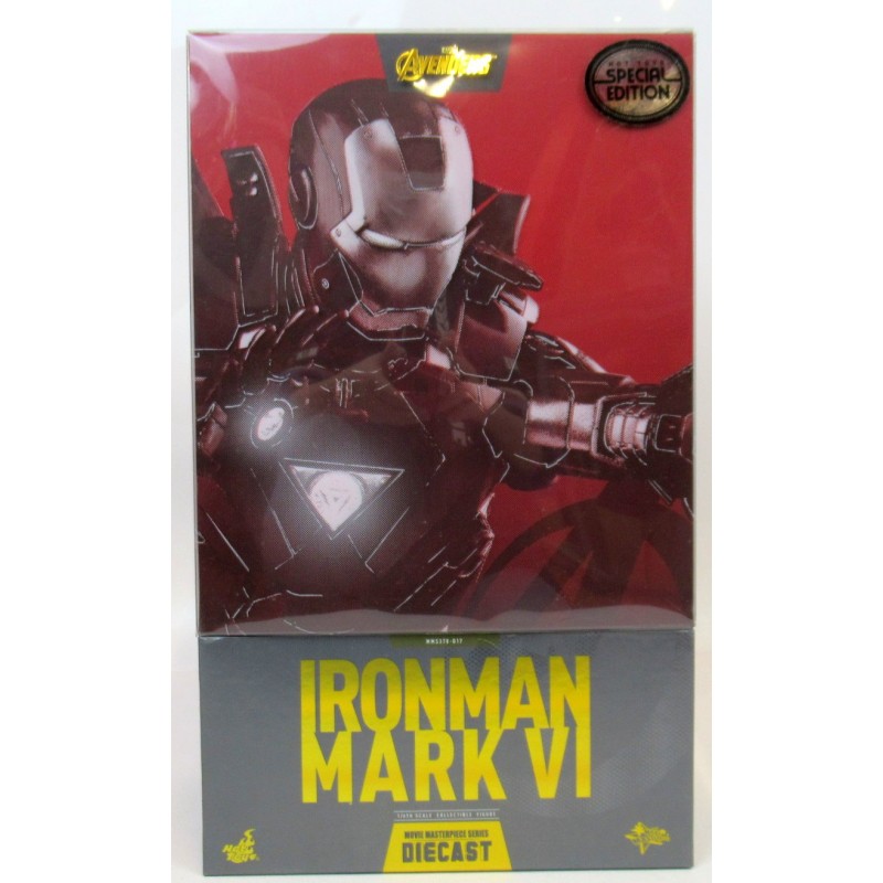 MARVEL MOVIE MASTERPIECE DIECAST IRON MAN MARK 6 / DIECAST (SPECIAL EDITION) MMS378 HOT TOYS