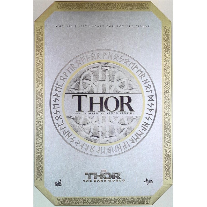 MARVEL MOVIE MASTERPIECE THOR LIGHT ASGARDIAN ARMOR VER MMS225 HOT TOYS