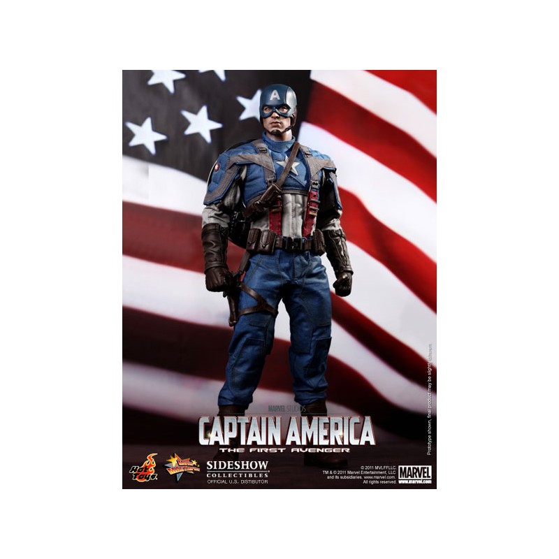 THE CAPTAIN AMERICA 1/6 MMS156 HOT TOYS Ltd Ed.