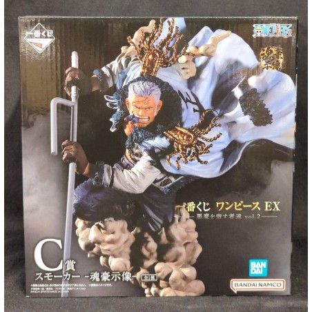 ONE PIECE Ichiban Kuji EX Those who harbor demons vol.2 C-Prize Smoker - Soul God Statue BANDAI