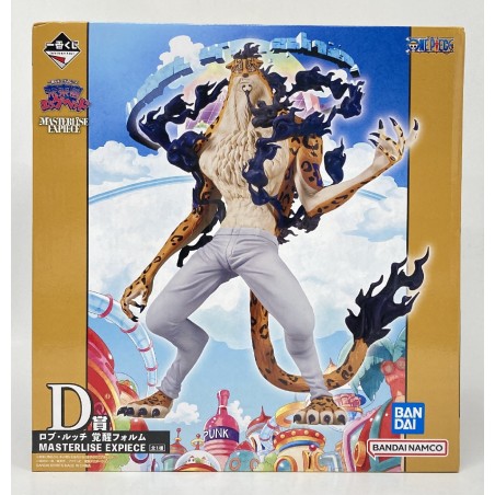 ONE PIECE Ichiban Kuji Miraijima Egg head D-Prize Rob Lucci Awakening Form MASTERLISE EXPIECE BANDAI