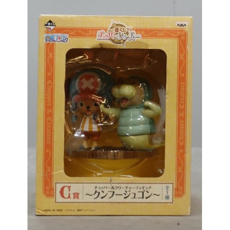 ONE PIECE Ichiban Kuji Chopper and Creature C-Prize Kung Fu Dewgong Chopper and Creature Figure BANPRESTO
