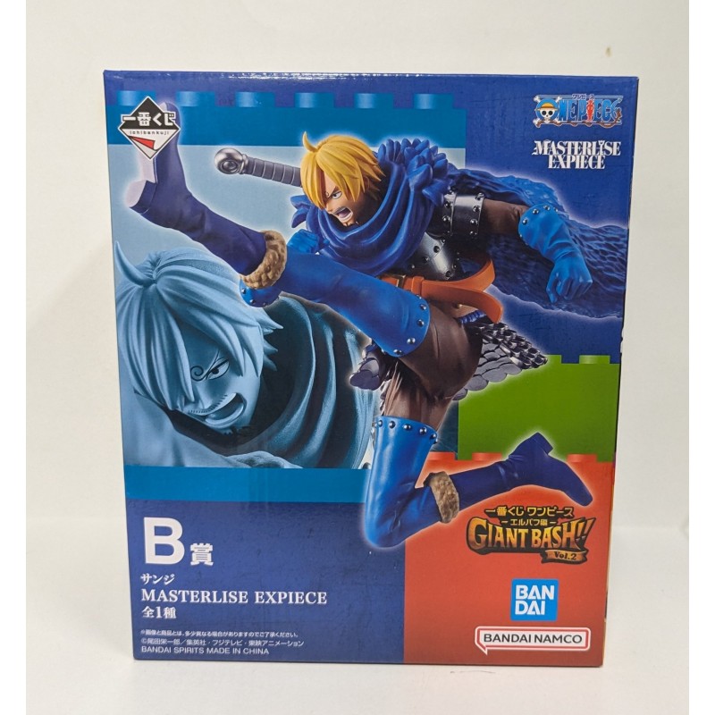 ONE PIECE Ichiban Kuji -Elbaf Arc- GIANT BASH!! Vol.2 B-Prize Sanji MASTERLISE EXPIECE BANDAI