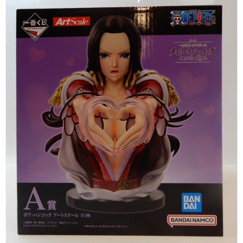 ONE PIECE Ichiban Kuji Memory of Heroines -Devil's Night- A-Prize Boa Hancock Art Scale BANDAI