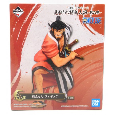 ONE PIECE Ichiban Kuji Second Series Appearance! Nine Red Scabbards A-Prize Kin'emon Figure BANDAI