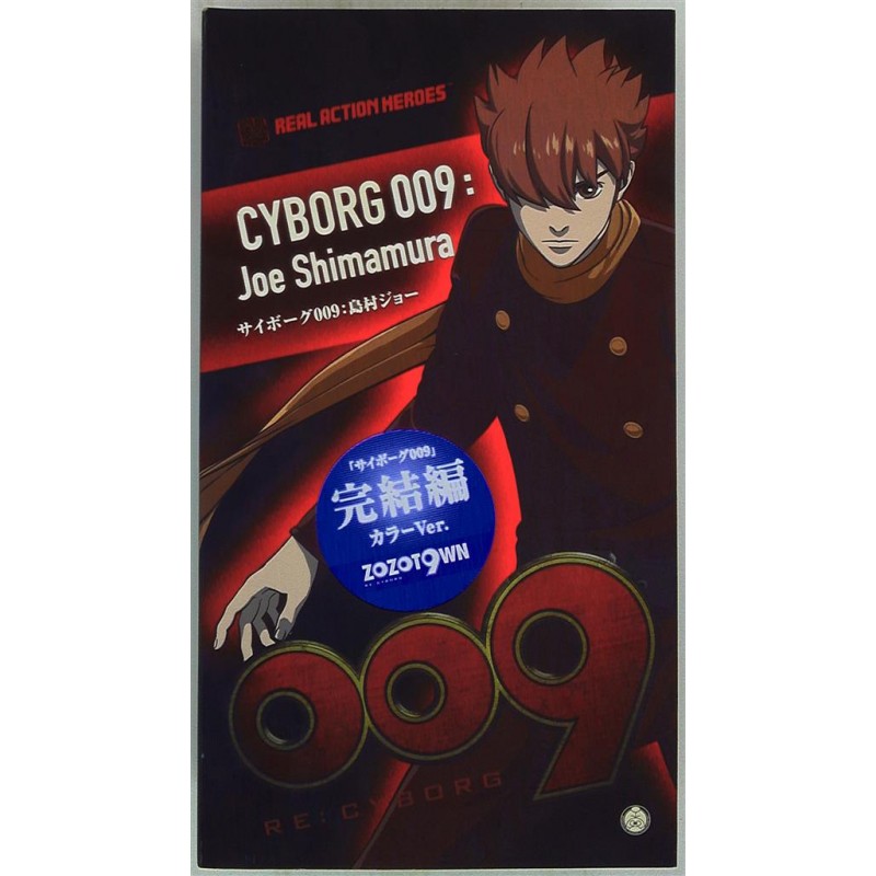 DC COMICS REAL ACTION HEROES 009 RE: Cyborg Joe Shimamura Final Chapter Color (Blue Clothes) RAH608 MEDICOM