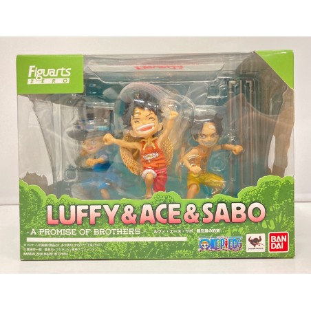 ONE PIECE Figuarts ZERO Luffy, Ace, Sabo - Promise of Stepbrothers - PVC BANDAI