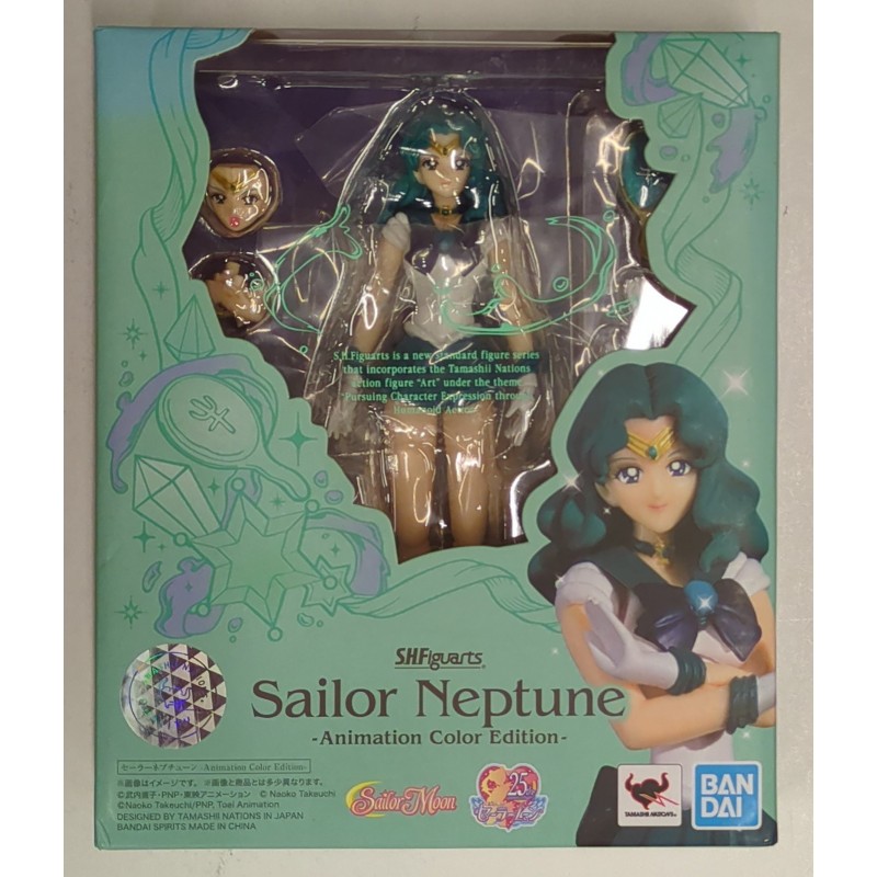 SAILOR MOON SHFiguarts Pretty Soldier Sailor Neptune -Animation Color Edition BANDAI