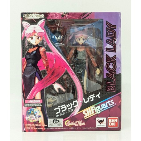 SAILOR MOON SH Figuarts Pretty Soldier Black Lady BANDAI