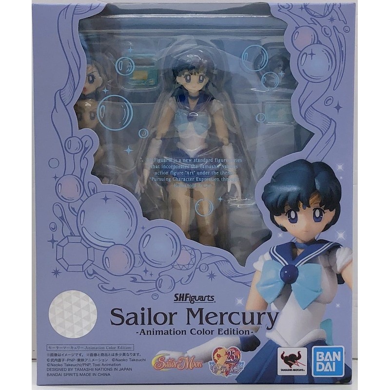 SAILOR MOON SHFiguarts Pretty Soldier Mercury -Animation Color Edition BANDAI