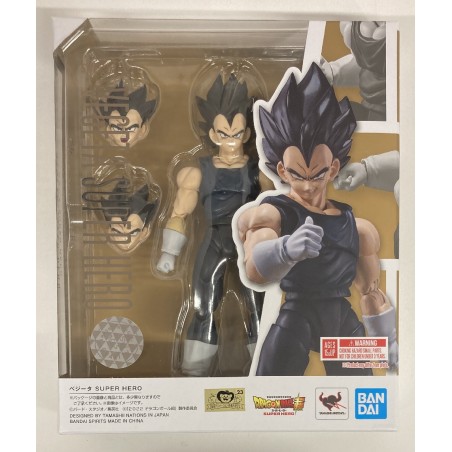 DRAGON BALL SHFiguarts Super Vegeta SUPER HERO BANDAI