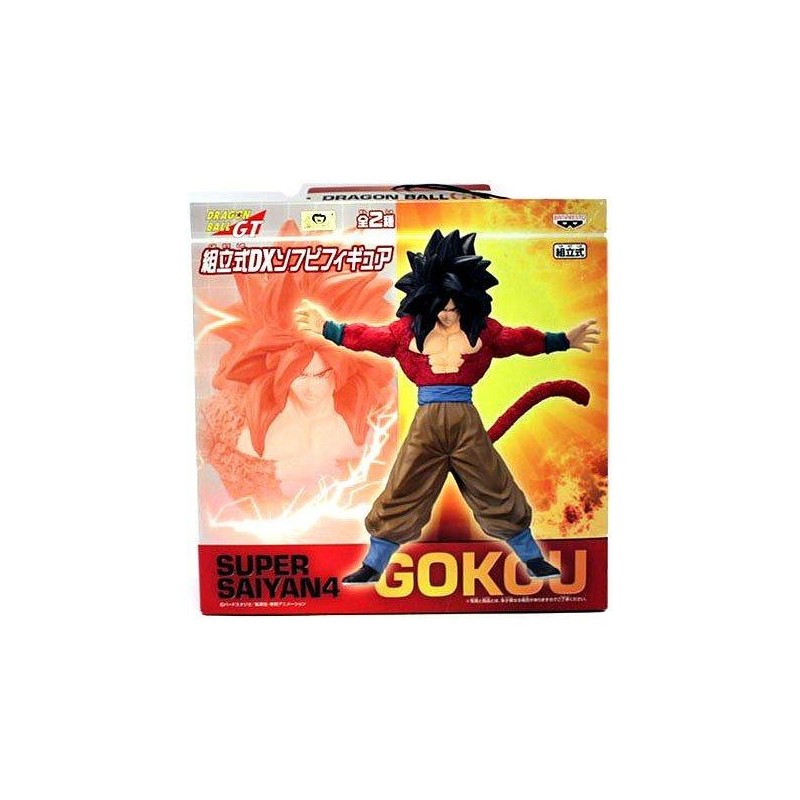 DRAGONBALL Z Goku Super Saiyan 4 Deluxe Vinyl BANPRESTO