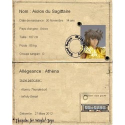 SAINT SEIYA Sagittarius Aiolos Or Myth Cloth EX BANDAI